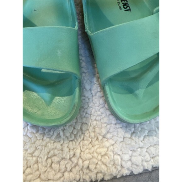 Birkenstock Arizona EVA Sandals Women's Size 38 (US 7-7.5) Mint Green - Picture 8 of 8